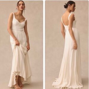 NWT Reformation Lecce Dress in Ivory